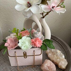 Handmade Soap Gift, Soap Flower, Gift Soap Bouquet , Soap Bucket, Flower Bouquet